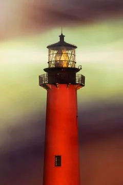 Jupiter inlet lighthouse 写真素材