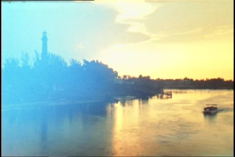 Jupiter Inlet Time Lapse 2 Stock Footage 420173