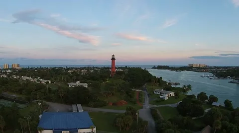 Jupiter lighthouse, florida Video stock 50172900