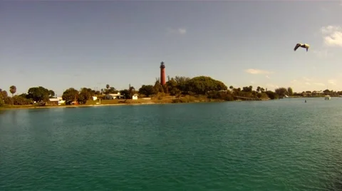 Jupiter Lighthouse Stock Footage 1181607