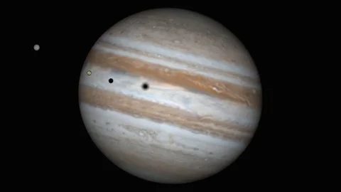 Jupiter Moons in Triple Transit Vidéo 82589512
