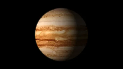 Jupiter Planet Stock Footage 36099743
