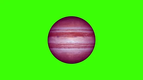 Jupiter planet spinning Video stock 288920884