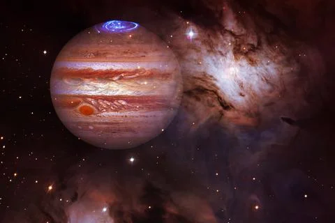 Jupiter. Solar system. Elements of this image furnished by NASA Stock Photos