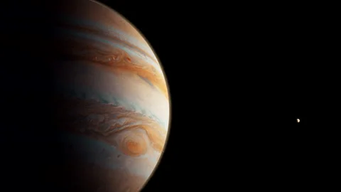 Jupiter Sunrise 스톡 동영상 143127511