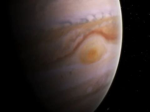 Jupiter Time Lapse Close Up Stock Footage 76168724