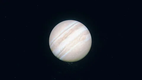 Jupiter Zooming In Video stock 247587163