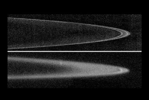 Jupiter's Rings: Sharpest View Stock Photos