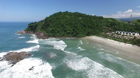 Juquehy and Barra do Una, Brazil Stock Footage 60364199