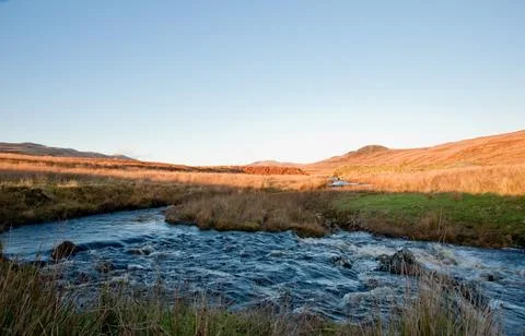 Jura stream Stock Photos