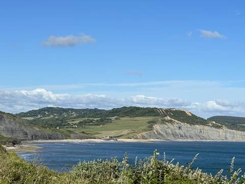 Jurassic coast Stock Photos