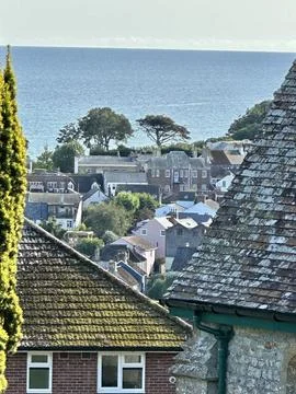 Jurassic coast Stock Photos