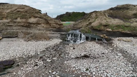 Jurassic Coastline Stock Footage 266552638
