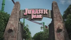 Trees in the Jurassic Park at Universal Stock Video Pond5