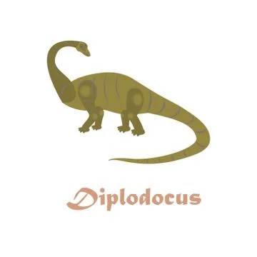 Jurassic reptile Stock Illustration