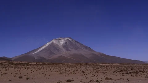 Juriques Volcano Stock Footage 121662858
