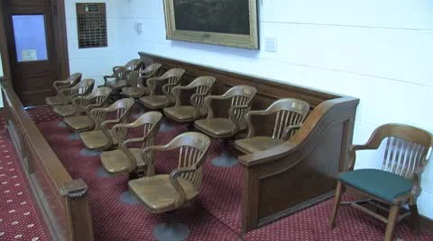 Jury Box Stock-Footage 8907913