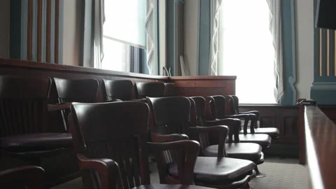 Jury Box Stock Footage 224527777