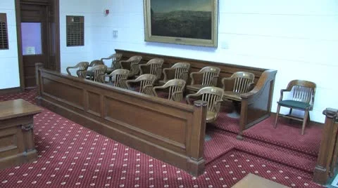 Jury Box4 Stock Footage 8907942