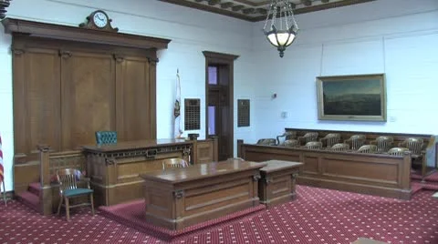 Jury Box6 Stock Footage 8907972