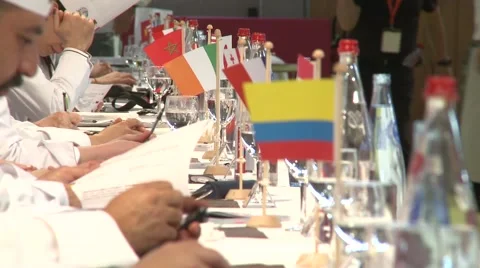 The jury in the competition 스톡 동영상 48451965