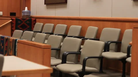 Jury Seats Video stock 23550116