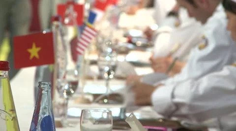 The jury at work Stock Footage 48455373