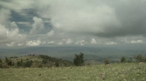 Just Below Cloud Base Stock Footage 54753548