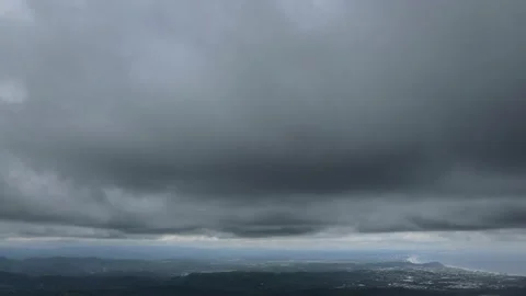 Up Just Below The Clouds Stock Footage 237734064