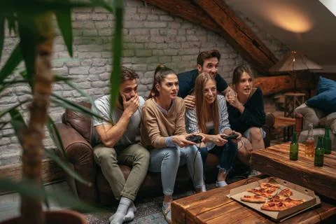 Just a bit of friendly competition Stock Photos