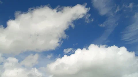 Just clouds Video stock 1079164