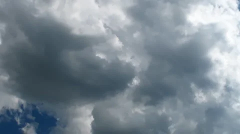 Just clouds Stock Footage 1079246