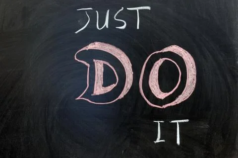 Just do it Stock Photos