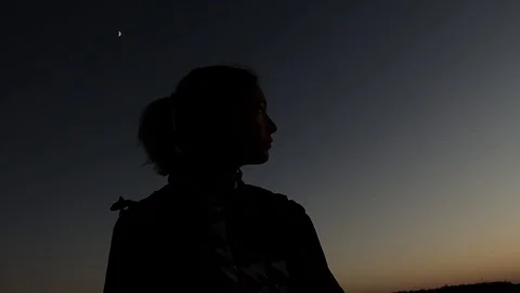 Just before it goes completely dark Stock Footage 123201316
