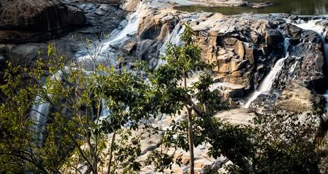 Just keep chasing waterfalls. Stock Photos