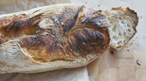 Just a loaf of bread 스톡 사진