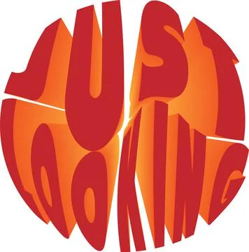 Just looking Stock Illustration