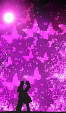 Just Married Illustrazione stock