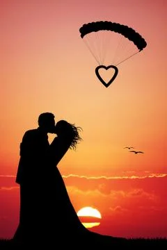 Just Married イラスト素材