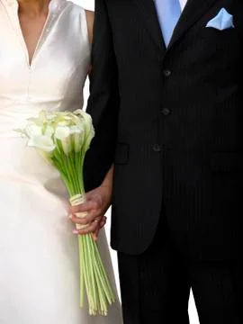 Just married Stock Photos