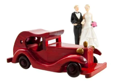 Just married Stock Photos