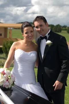 Just Married Stock Photos