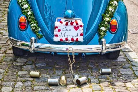 Just Married Stock Photos