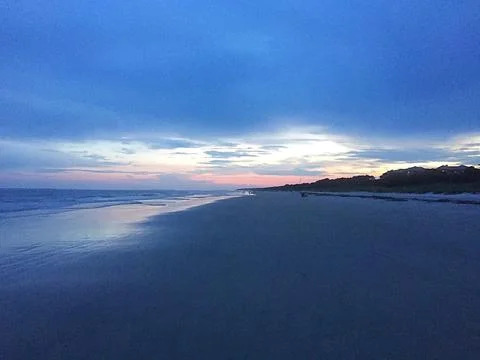 Just missed the sun set Stock Photos