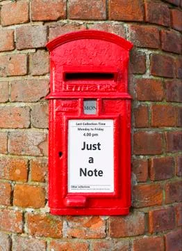 Just a note message Stock Photos
