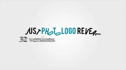 Just Photos Logo Reveal After Effects素材