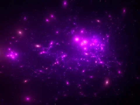 Just unusual sky - abstract computer generated illustration Stock Illustration