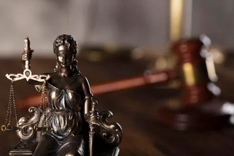 Justice concept background. Stock Photos