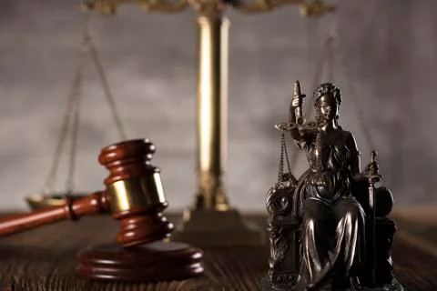 Justice concept background. Stock Photos