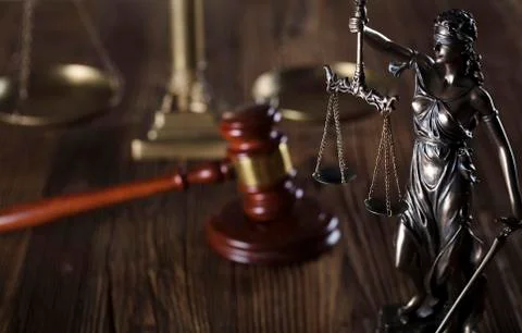 Justice concept background. Stock Photos